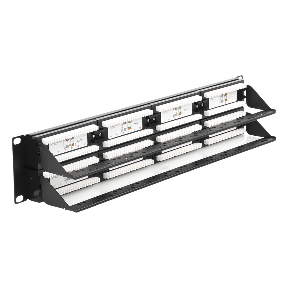 Panel de parcheo de impacto LinkedPro LP-PP-608