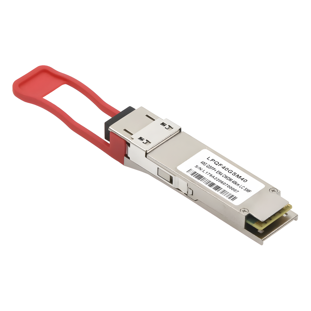 Transceptor QSFP+ LinkedPro LP-QSFP-40G-SM-40 Monomodo Dúplex
