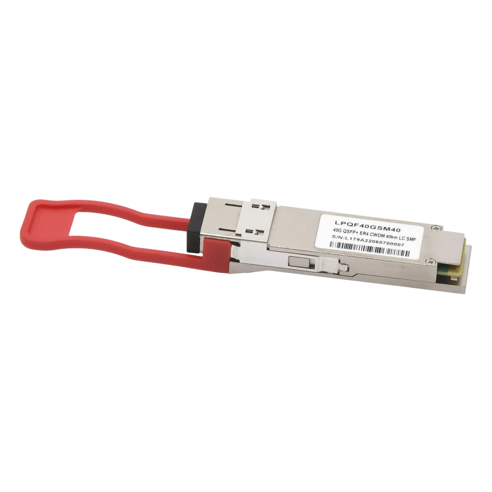 Transceptor QSFP+ LinkedPro LP-QSFP-40G-SM-40 Monomodo Dúplex