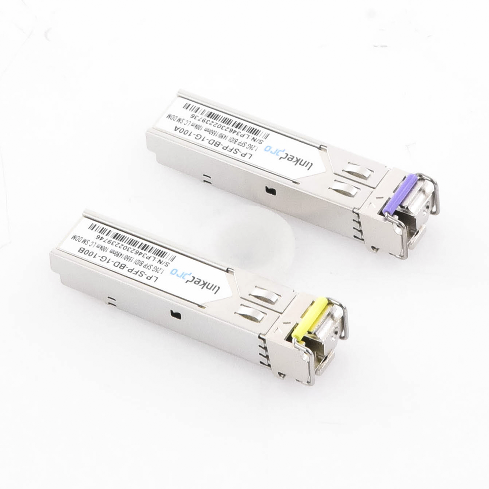 Transceptores Bidireccionales SFP LinkedPro LP-SFP-BD-1G-100 Monomodo