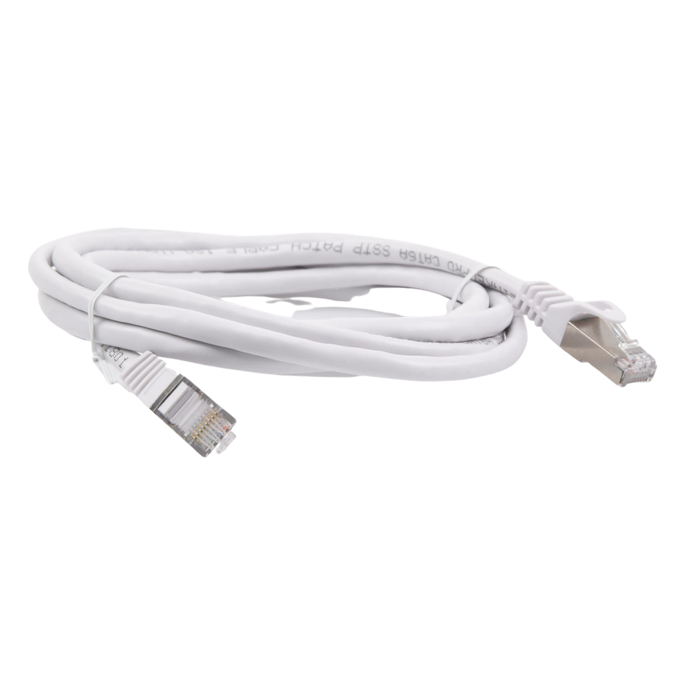 Patch Cord Cat6A 10G blindado 2M LinkedPro LP-STP-6A-200WH 2 m Blanco