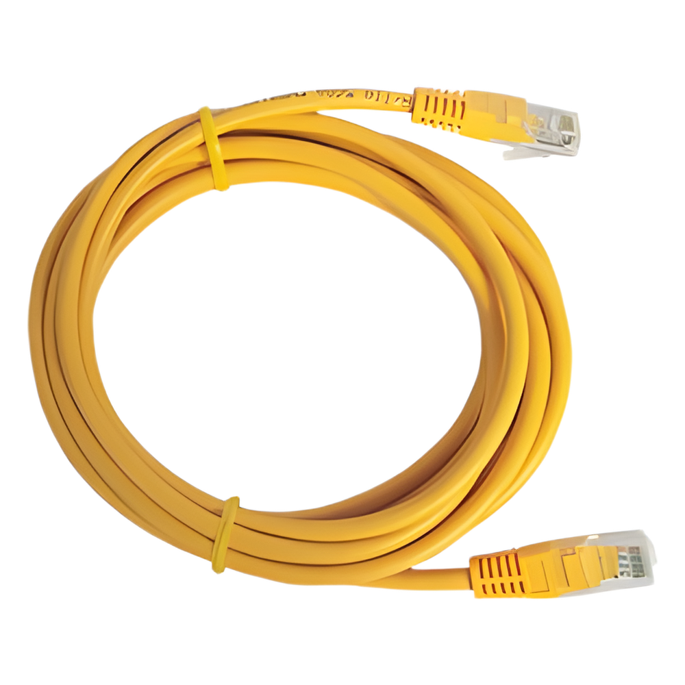 Cable de parcheo UTP Cat5e LinkedPro LP-UT3-050-YE 0.5 m Amarillo