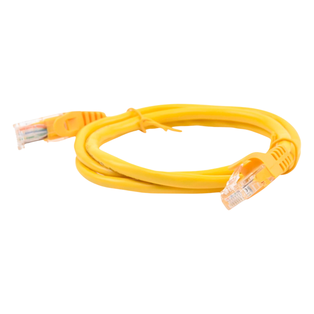 Cable de parcheo UTP Cat5e LinkedPro LP-UT3-100-YE 1 m Amarillo