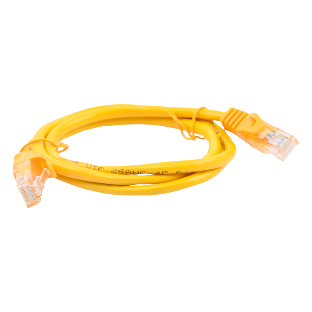 Cable de parcheo UTP Cat5e LinkedPro LP-UT3-100-YE 1 m Amarillo