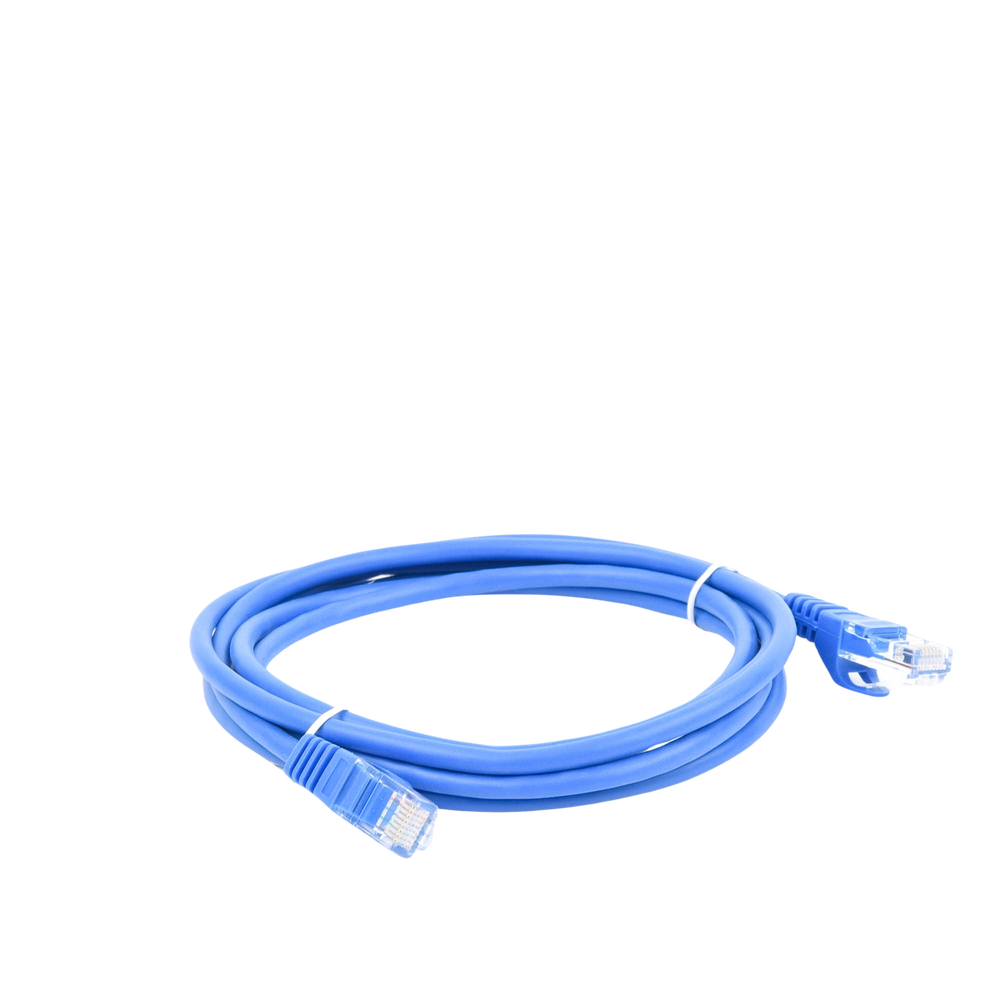 Cable de parcheo UTP Cat5e LinkedPro LP-UT3-200-BU 2 m Azul