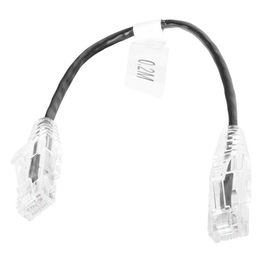 Cable de Parcheo Slim UTP Cat6 LinkedPro LP-UT6-020-BK28 Negro
