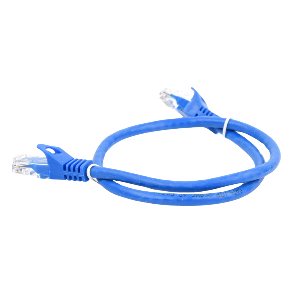 Cable de parcheo UTP Cat6 LinkedPro LP-UT6-050-BU 0.5 m Azul