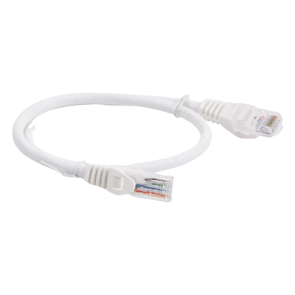 Cable de parcheo UTP Cat6 LinkedPro LP-UT6-050-WH 0.5 m Blanco