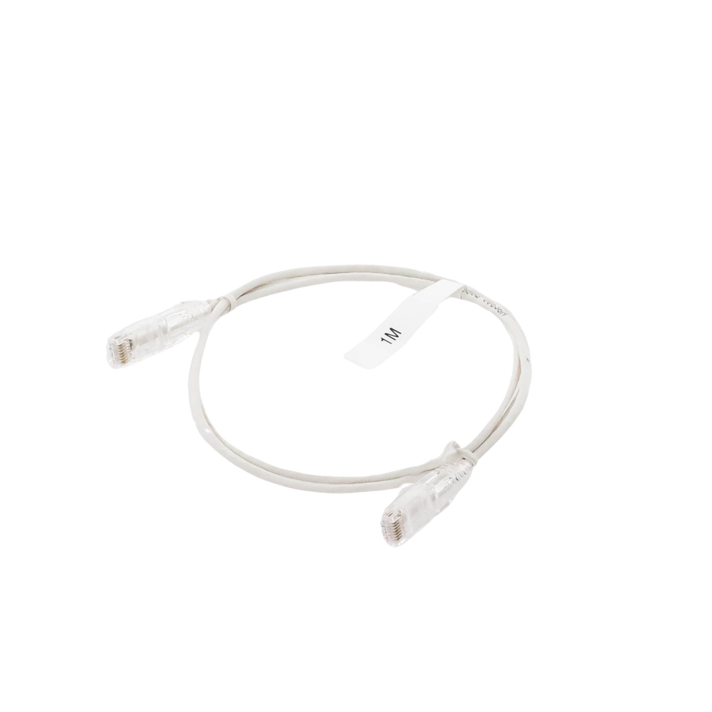 Cable de Parcheo Slim UTP Cat6 LinkedPro LP-UT6-100-WH28 Blanco