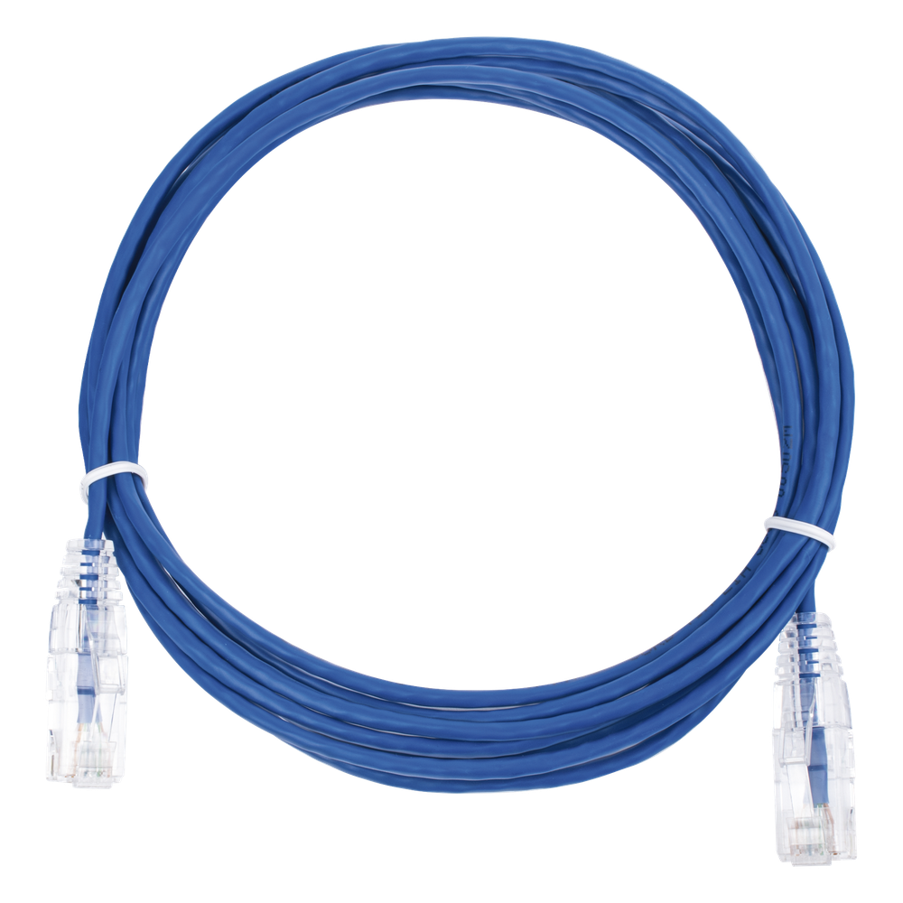 Cable de Parcheo Slim UTP Cat6 LinkedPro LP-UT6-300-BU28 3 m Azul