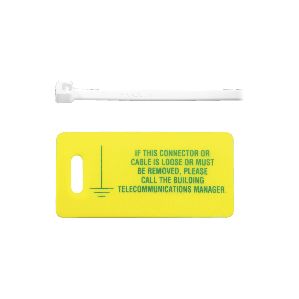 Kit de 10 Etiquetas Impresas para Identificación Panduit LTYK