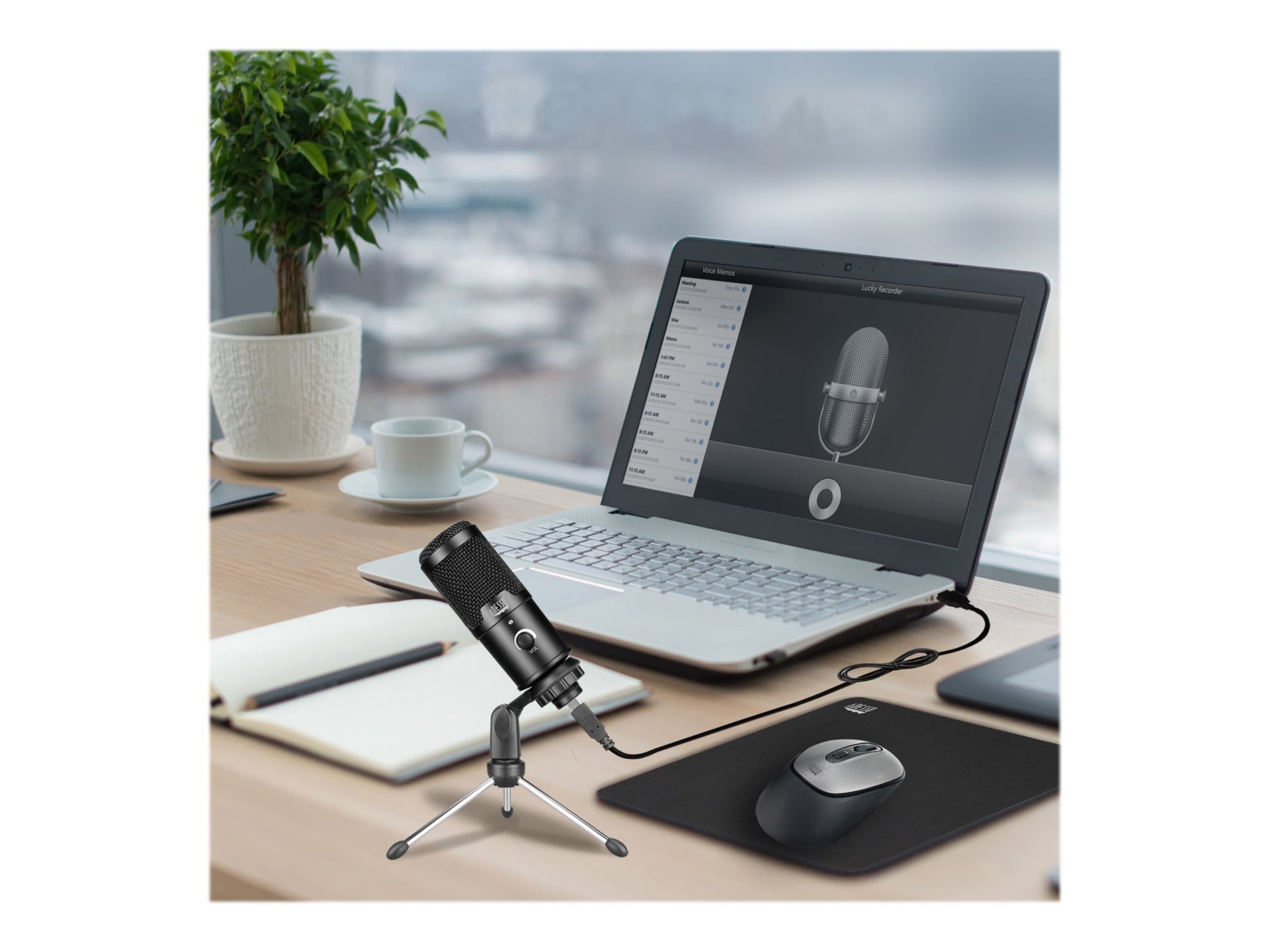 Micrófono Adesso M4 Wired Condenser Microphone - vista 6