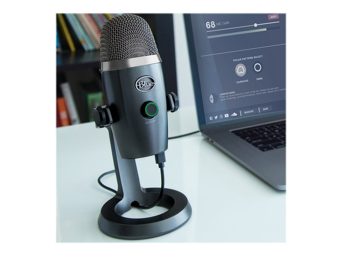 Micrófono Blue Logitech G Yeti Nano Dual-Pattern USB Microphone - vista 2