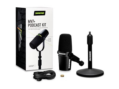 Micrófono para Videoconferencia Shure MV7+ Dynamic Adjustable Desktop Podcast Microphone - vista 2