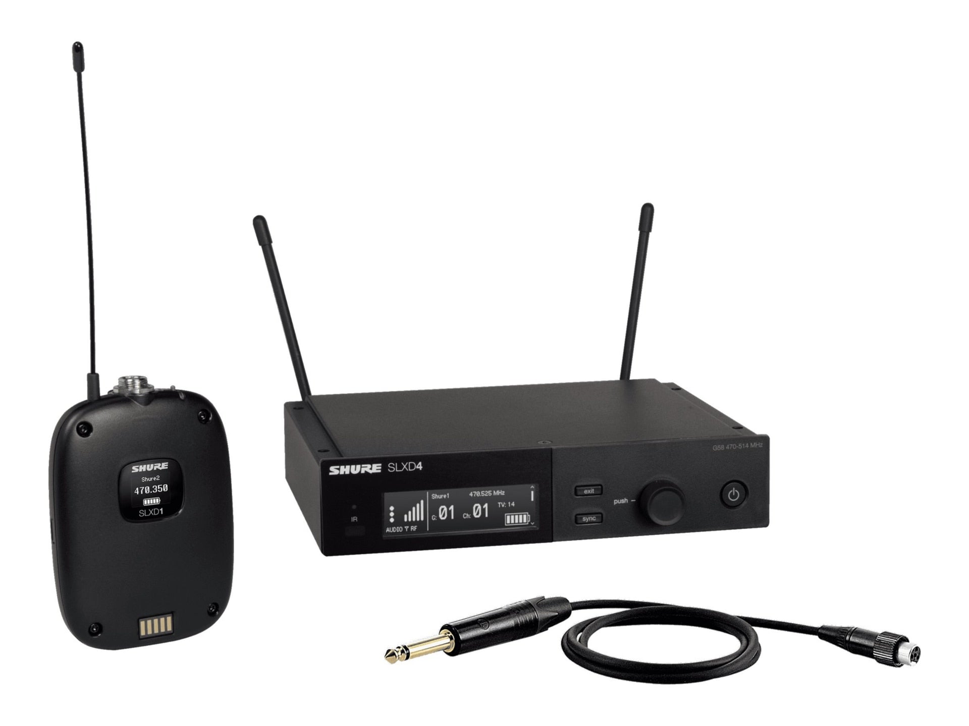 Micrófono Shure SLXD14 - vista 1