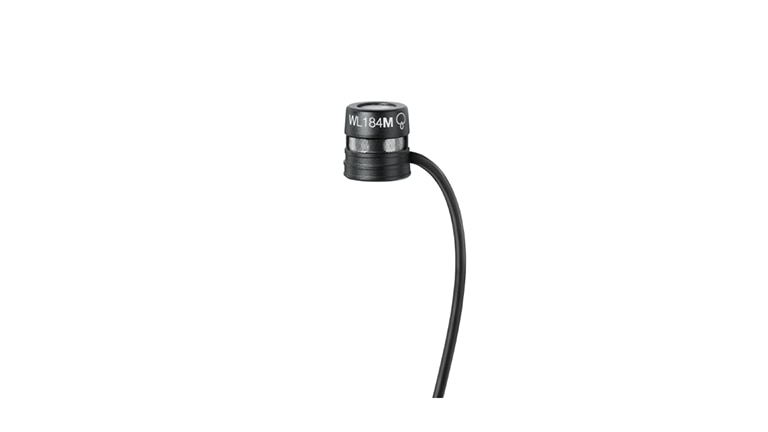 Micrófono Shure WL184 Supercardioid TQG Condenser Lavalier Microphone - vista 1