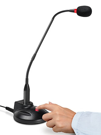 Micrófono VEC GN-USB-PT Push-to-Talk Gooseneck USB Microphone - vista 1
