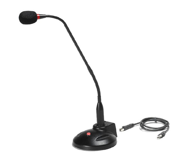 Micrófono VEC GN-USB-PT Push-to-Talk Gooseneck USB Microphone - vista 2