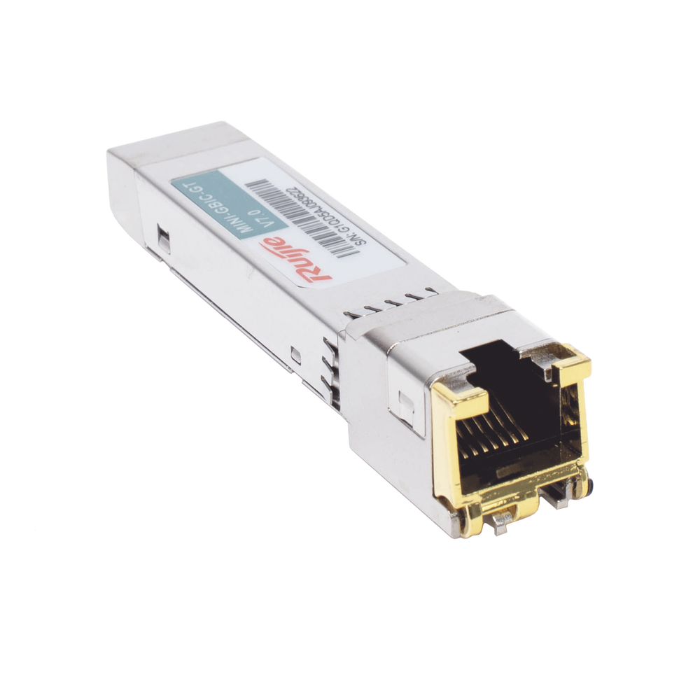 Módulo Transceptor Mini-GBIC-GT 1000BASE-T SFP a Cobre Ruijie MINI-GBIC-GT 100 m