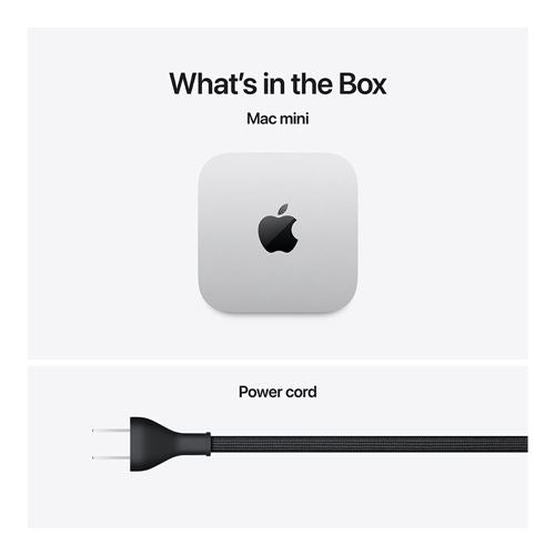 Mini PC Apple Mac mini MHQM4LL/A (Mid 2026) — detalle de los puertos
