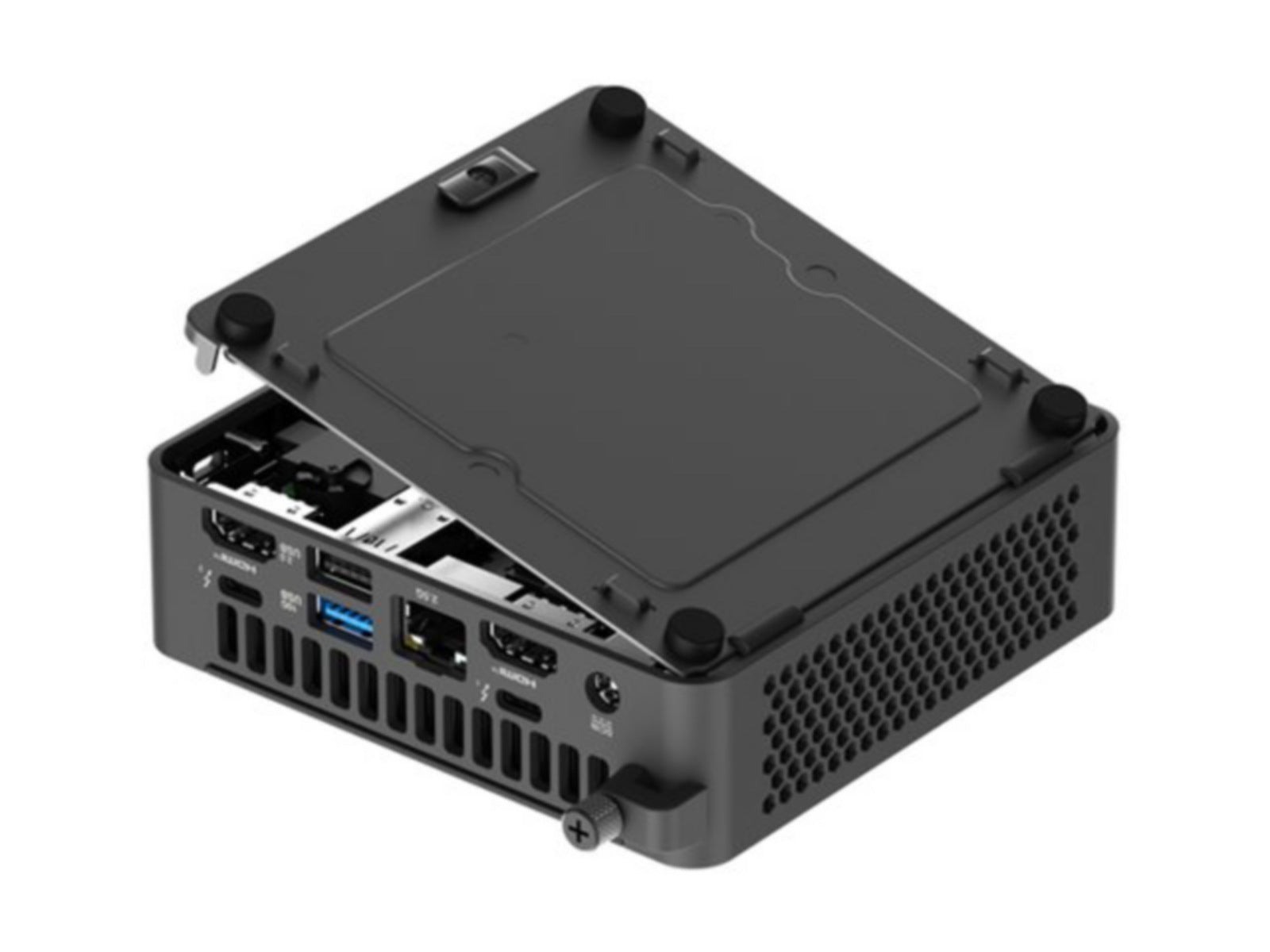 Mini PC ASUS NUC 15 Pro Slim Kit RNUC15CRKU50000U, Intel Core I5 - 10 Núcleos, 0GB DDR5, No SSD, Intel Arc Gra - vista 6