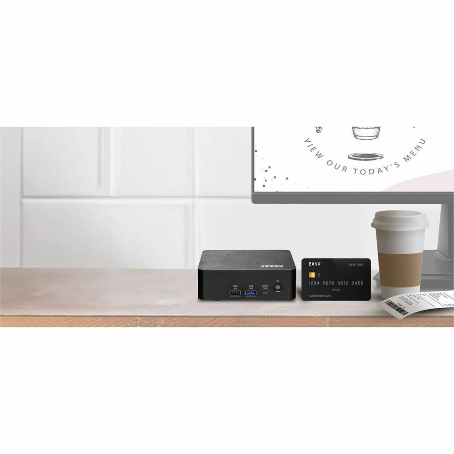 Mini PC MSI Cubi NUC AI+ Cubi NUC AI+ 3MG-023US, Intel Core Ultra 5 6 Núcleos, 16GB DDR5, 1 TB PCI - vista 6