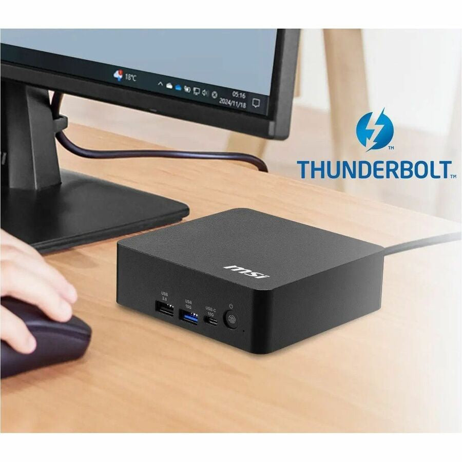 Mini PC MSI Cubi NUC AI+ Cubi NUC AI+ 3MG-023US, Intel Core Ultra 5 6 Núcleos, 16GB DDR5, 1 TB PCI - vista 7