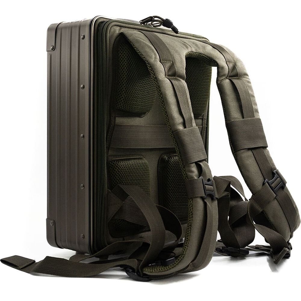 Mochila Aleon Professional con divisores (Bronze, 22L) - vista trasera
