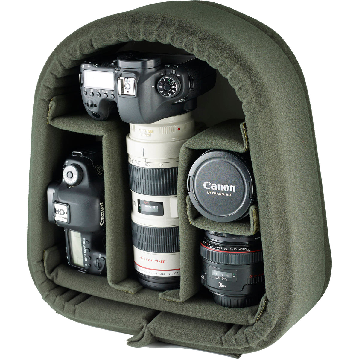 Mochila Billingham 25 Rucksack para (Negro/Beige, 9.4L) - vista frontal