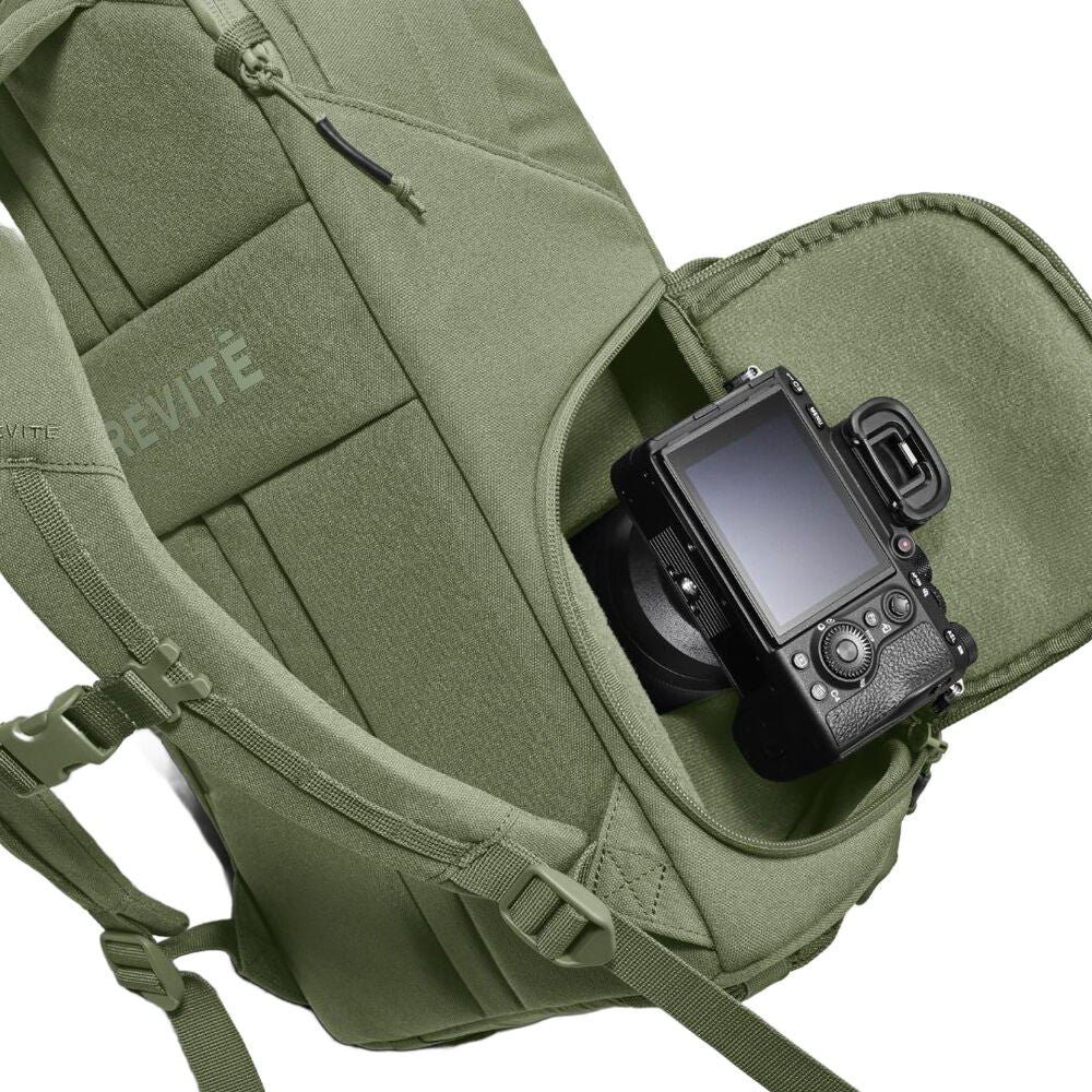 Mochila Brevite The Jumper 2026 Edición (Verde Pine, 23L) - vista trasera