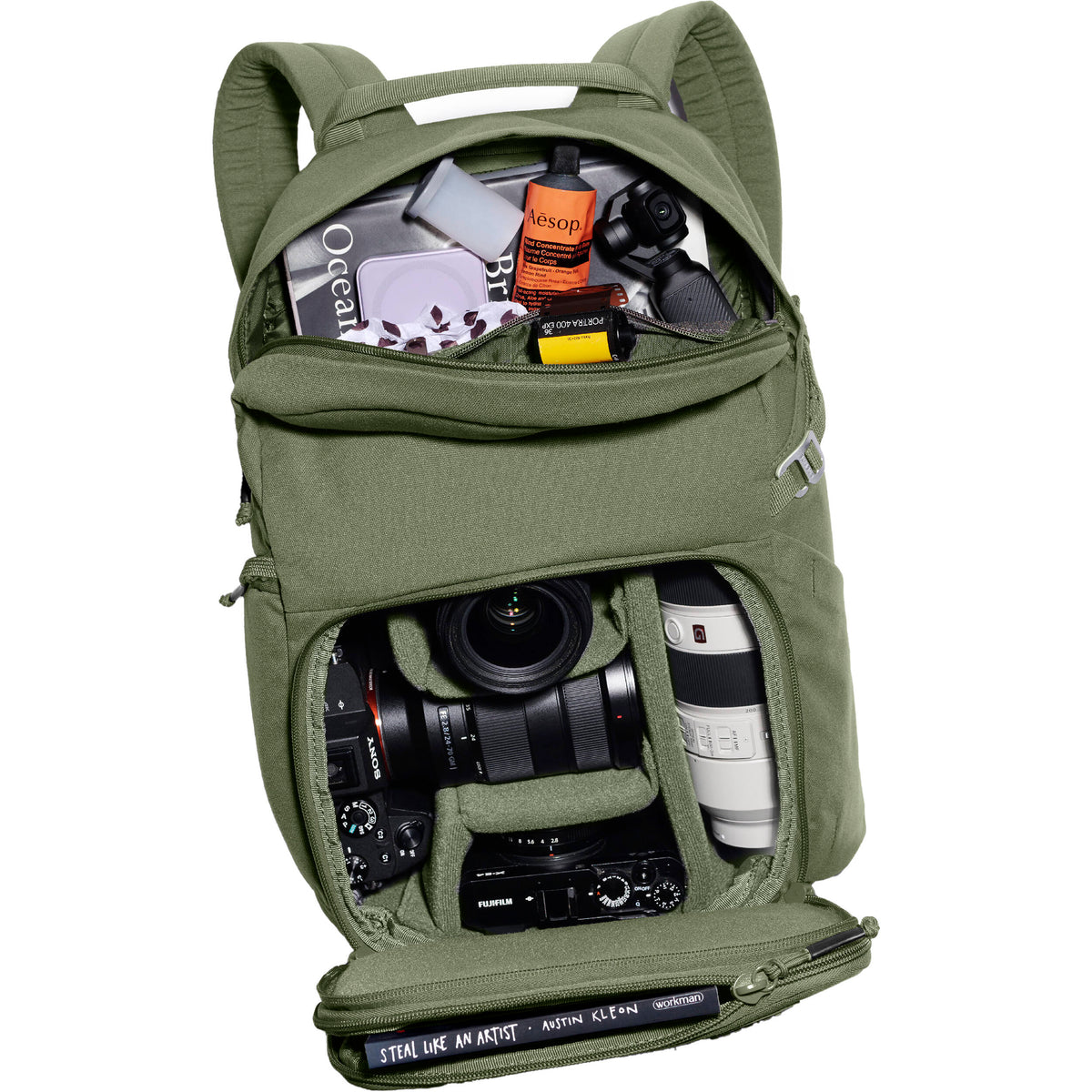 Mochila Brevite The Jumper 2026 Edition (Pine Verde, 18L) - vista frontal
