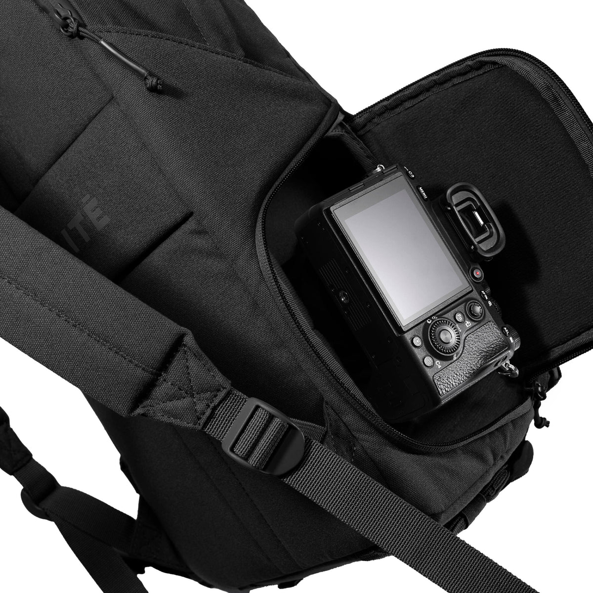 Mochila Brevite The Jumper (Triple Negro, 18L) - vista trasera