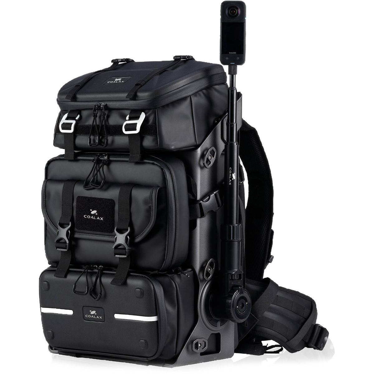 Mochila Coalax Lancer Modular (30L) - vista trasera