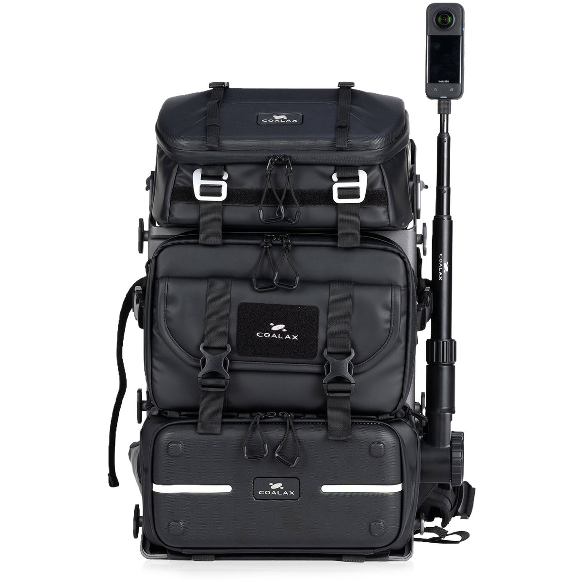 Mochila Coalax Lancer Modular (30L) - vista lateral