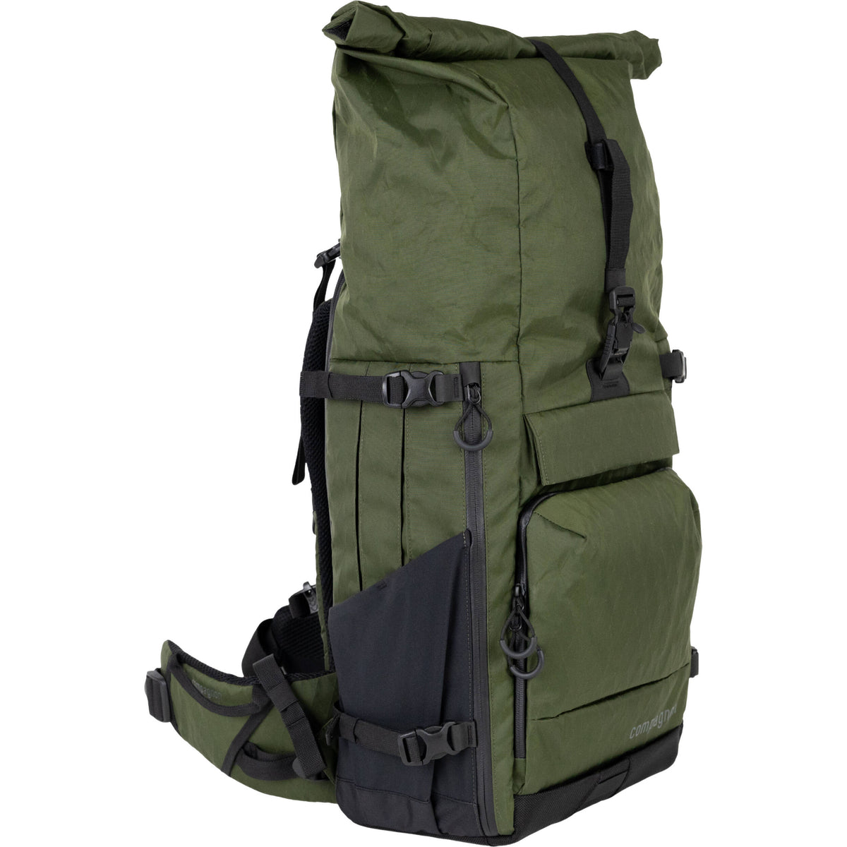 Mochila compagnon Element (Verde Forest, 30L) - puertos y conexiones