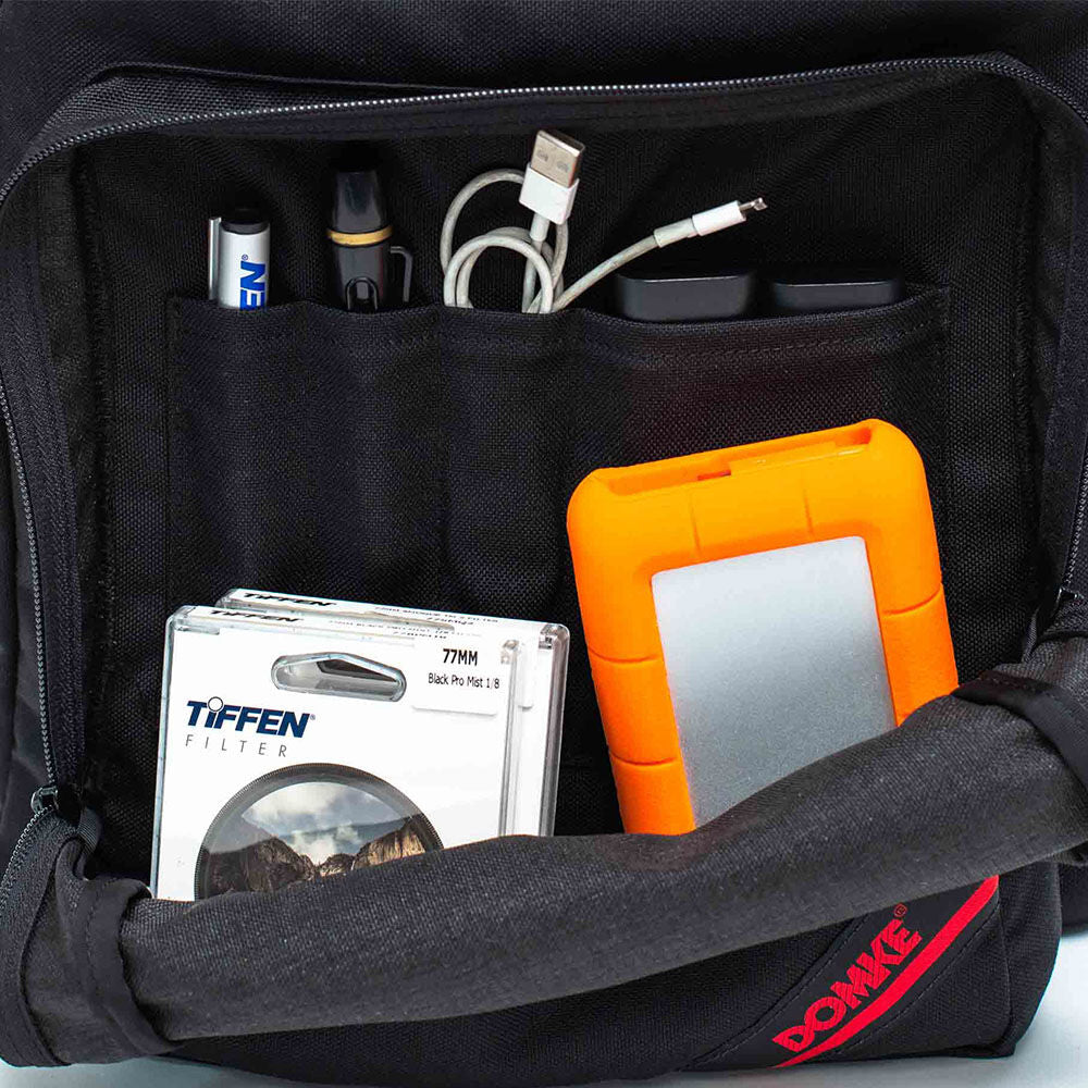 Mochila Domke Photo (Negro) - detalle