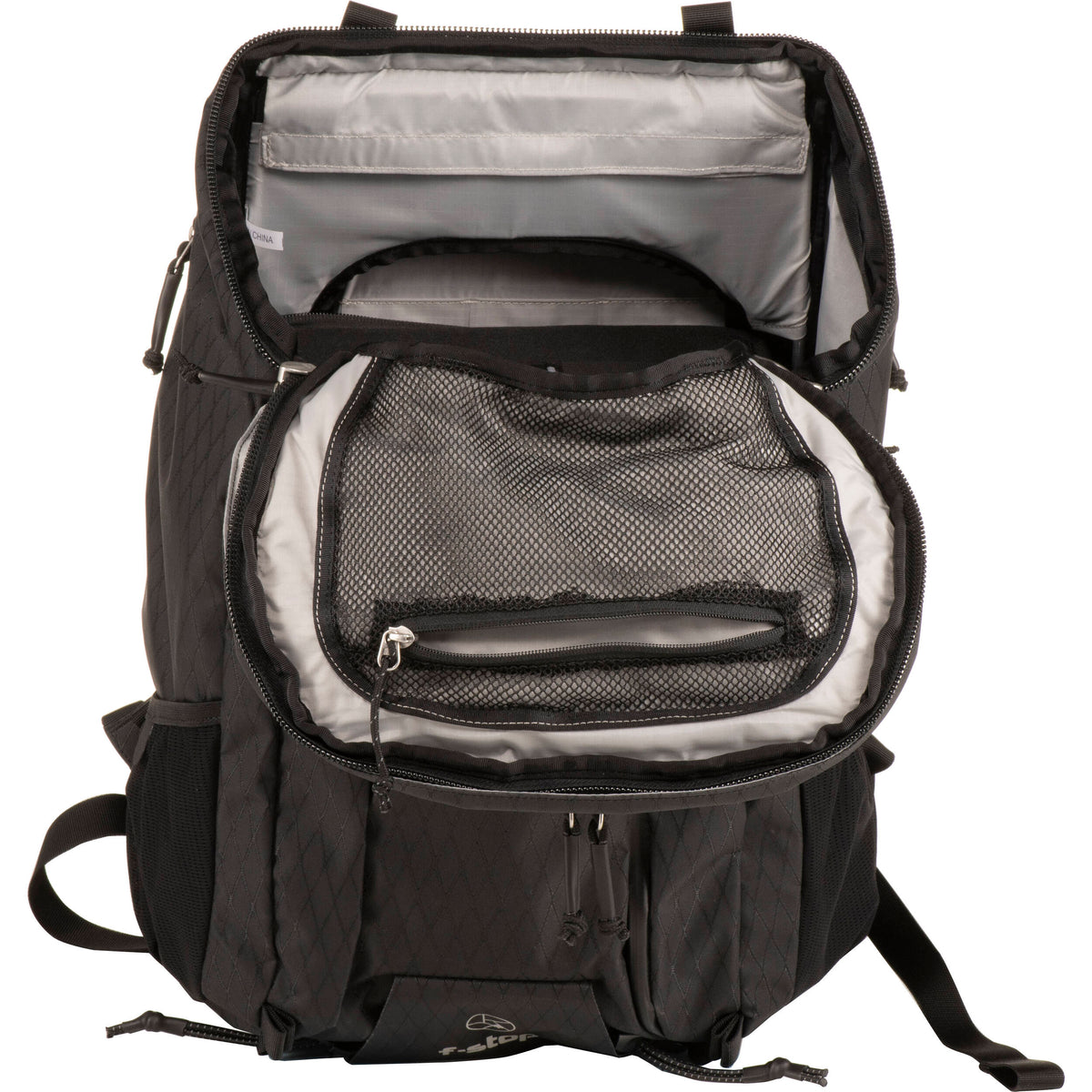 Mochila f-stop AJNA DuraDiamond 37L Travel & Adventure Photo Bundle (Anthracite Negro) - vista lateral
