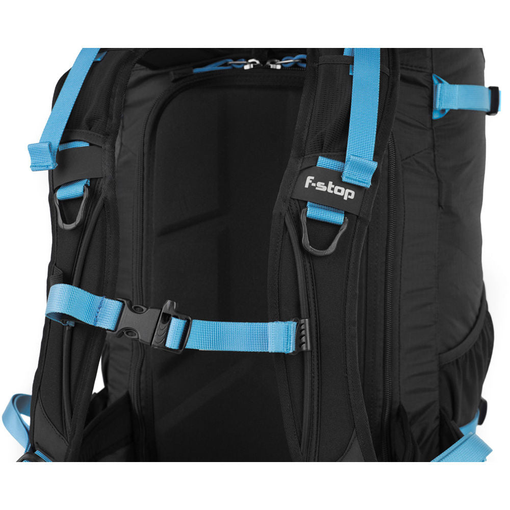 Mochila f-stop Kashmir UL (Negro/Azul, 30L) - contenido de la caja