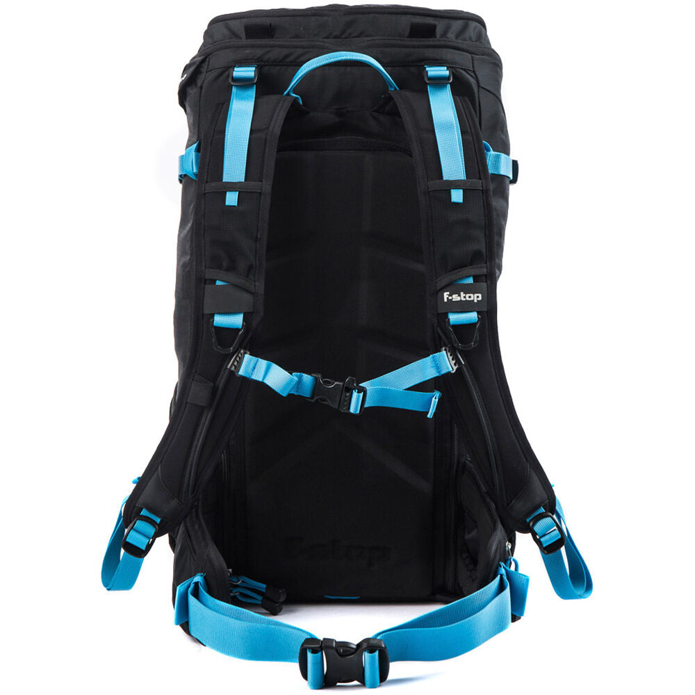 Mochila f-stop Loka UL 37L Essentials Bundle (Negro/Azul) - vista lateral