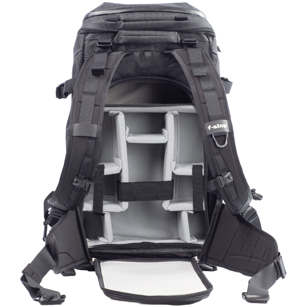 Mochila f-stop Lotus 4 CORE DuraDiamond con bajo Mediano inserto (Anthracite Negro, 28L) - vista lateral