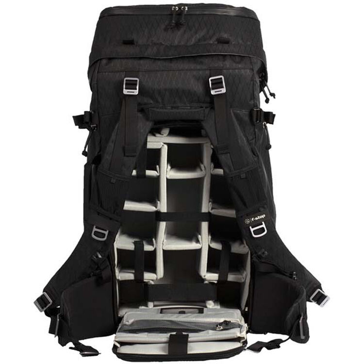 Mochila f-stop Shinn DuraDiamond Expedition 80L Bundle (Negro Anthracite) - en uso
