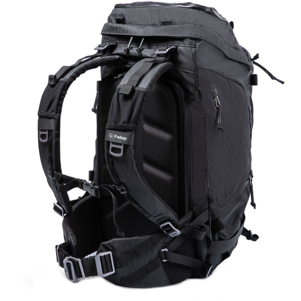 Mochila f-stop TILOPA 50L DuraDiamond Travel & Adventure (Anthracite Negro) - vista trasera