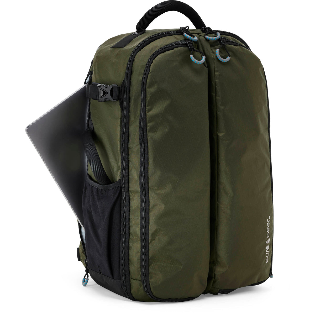Mochila Gura Gear Kiboko 2.0 (Forest Verde, 30L+) - detalle