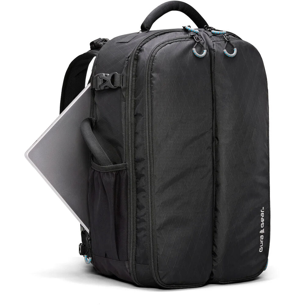 Mochila Gura Gear Kiboko 2.0 (Negro, 30L+) - vista frontal