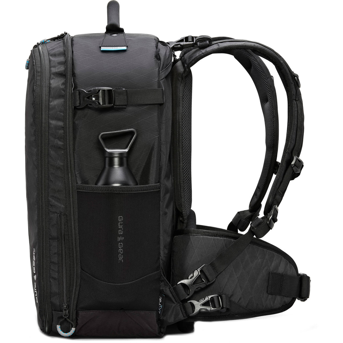 Mochila Gura Gear Kiboko 2.0 (Negro, 30L) - detalle