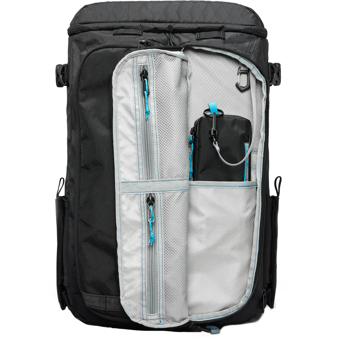 Mochila Gura Gear Kiboko City Classic (Negro, 18L+) - en uso