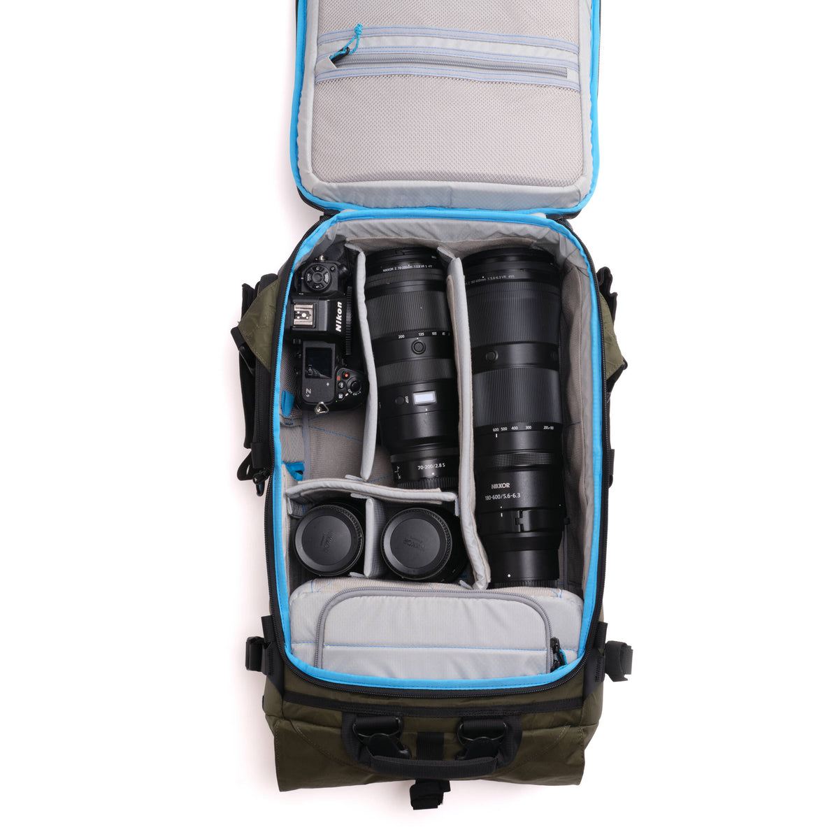 Mochila Gura Gear Kiboko City Commuter Pro (Negro, 26L+) - vista frontal