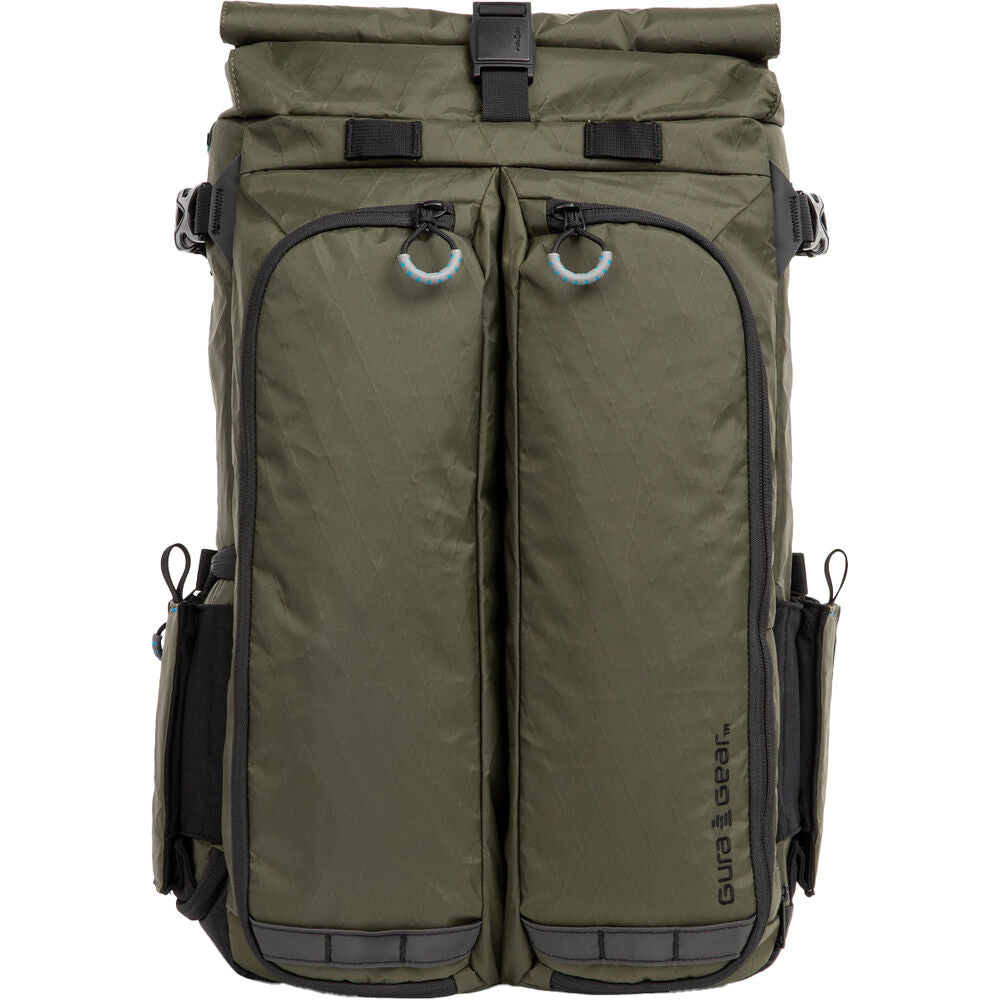 Mochila Gura Gear Kiboko City Commuter Pro (Verde, 26L+) - puertos y conexiones