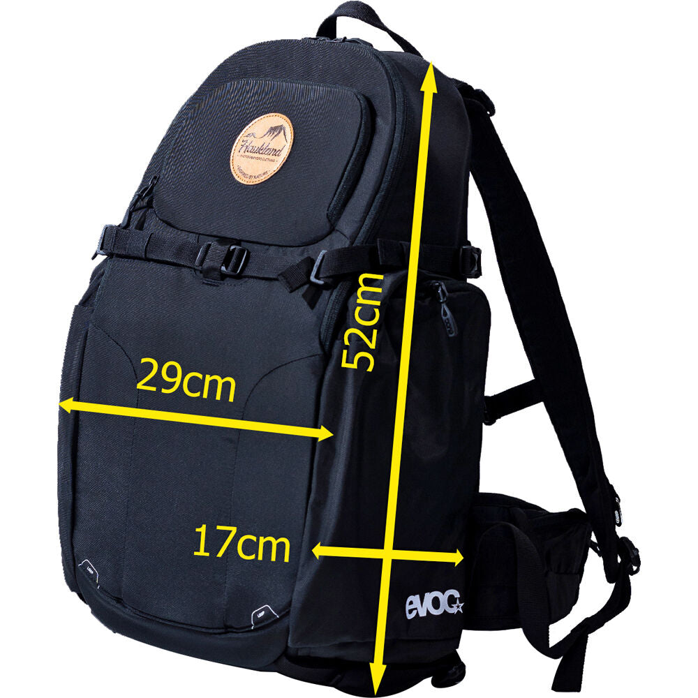 Mochila Haukland x Evoc Photo (Negro, 18L) - vista lateral