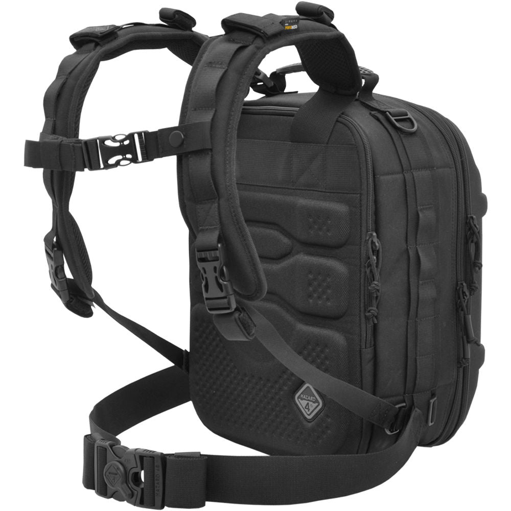Mochila Hazard 4 Grill Hard-MOLLE Photo Pack (Negro) - vista trasera